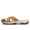 1032225 KEEN WOMEN'S BALI SLIP ON LEATHER SANDALS FLIP-FLOPS - SIZE 7 New