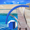 CHEINAUTO POOL HANDRAIL 30"X30" SWIMMING POOL STAIR RAIL PSH007 - BLUE