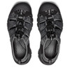 1022252 KEEN MEN'S NEWPORT H2 CLOSED TOE WATER SANDALS SIZE 9 BLACK/STEEL GREY