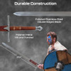 Whetstone Medieval Sword - William Wallace Double-Edged Blade Sword New