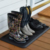 SafetyCare Rubber Shoe Boot Tray - Multi-Purpose - 32 x 16 Inches, 2 Mats New