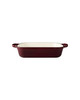 MAXWELL & WILLIAMS CAST IRON ROASTER 5L CAPACITY BAKEWARE 33X25CM - MERLOT - RED