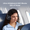 SOUNDCORE BY ANKER SPACE ONE ACTIVE NOISE CANCELLING HEADPHONES - BLACK New