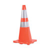 Tatco 28" Traffic Cone (TCO25900) - Orange/ Silver New
