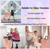 KECHIN 5-in-1 Professional Rolling Makeup Train Case Large Storage B0BYNT6BK3 New