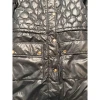 LONDON FOG GIRLS QUILTED PUFFER PARKA FAUX FUR‎ HOOD JACKET SIZE YOUTH M - BLACK New
