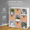 Best Choice Products 9-Cube Storage Organizer 11in Shelf Opening - White New