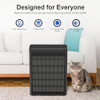 Muliap Air Purifiers for Home Large Room Up to 1695 Sqft,KJ300 - Black New