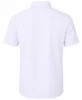 JAMES TAILOR MEN'S SLIM-FIT STRETCH DRESS SHIRT - SIZE: MEN L - WHITE New