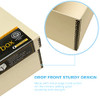 Lineco Archival Photo Card Box, Museum-Quality, 5x8x12 Inch, Tan, 2 Pack New