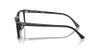 RAY-BAN UNISEX RB4435 RECTANGULAR SUNGLASSES - BLACK/CLEAR