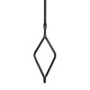 Yaheetech 5Pcs Fireplace Tools Set Wrought Iron - Black New