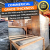 4 Rolls x 18" x 1500 Feet x 80 Gauge Clear Commercial Grade,B0BV7L9FW9 - NEW New