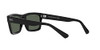 Ray-Ban Mens RB4396 Warren Rectangular Sunglasses Black/Dark Green 54 mm