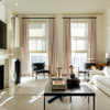 CELESTE LUXURIOUS DUTCH VELVET TOTAL BLACKOUT CURTAINS - CELESTE/LIGHT BEIGE