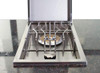 Bonfire Kitchen Drop-In Single Side Burner Lid Conversion Kit CBASSB - Stainless