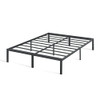 PrimaSleep Foldable Metal Platform Bed Frame, 14 Inch Steel Mattress B084QGBTYG New