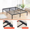 PrimaSleep Foldable Metal Platform Bed Frame, 14 Inch Steel Mattress B084QGBTYG New
