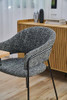 Home Source 32" Mid-Century Style Dining Living Room Chairs Set of 2 (Black) New