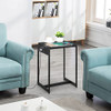 Nightstands Set of 2 with Charging Station, 2 Tier End Table, 2 PCS B0BRLS2RQ5 New