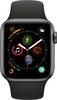 For Parts: Apple Watch 4 GPS Cell 40mm Space Gray Alum Black Band CANNOT BE REPAIRED