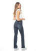 WADOS High Rise Straight Leg Jeans Comfy Tummy Control SIZE 38/5 - Indigo New