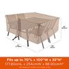 Modern Leisure 2946 Monterey Patio Table & Chairs, Furniture Set,Outdoor Cover New