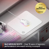 STEELSERIES QCK CLOTH GAMING MOUSE PAD SIZE M - WHITE