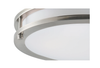 MAXIM LINEAR 12" WIDE LED CEILING LIGHT - SATIN NICKEL