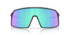 OAKLEY SUTRO ASIAN FIT SUNGLASSES - MATTE BLACK/PRIZM SAPPHIRE - SIZE 60