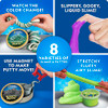 BLUE MARBLE NATIONAL GEOGRAPHIC MEGA SLIME KIT & PUTTY LAB 4 TYPES OF SLIME New