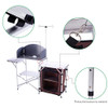 CampLand Aluminum Height Adjustable Folding Table Lightweight B071937HYX-NEW New