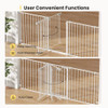 Tokkidas 24.4”-80” Auto Close Baby Gate, Extra Wide Dog Gate B087266QZR