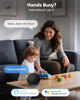 Philips Wi-Fi Smart Deadbolt Lock 2 Handle Keypad Front  - Matte Black