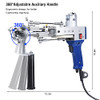VEHIPA TUFTING GUN CUT PILE AND LOOP PILE 2 IN 1 ELECTRIC RUG GUN MACHINE BLUE