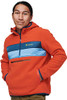 Cotopaxi Teca Fleece Hooded Half-Zip Jacket - Men's Red Hot New