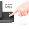 GENERIC CE ROHS FCC CERTIFICATED 3 IN 1 WIRELESS CHARGER STAND 15W - BLACK