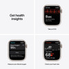 For Parts: APPLE WATCH SERIES 7 GPS+CELL 41mm STARLIGHT ALUM PHYSICAL DAMAGE CRACKED SCREEN