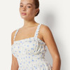 AMAZON X SOFIA GRAINGE MOMMY & ME SATEEN DRESSES IVORY BLUE SIZE SMALL New