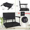 Bsteciar Stadium Seats Bleachers Armrests Portable Stadium Chairs Back 2 Pack New