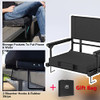Bsteciar Stadium Seats Bleachers Armrests Portable Stadium Chairs Back 2 Pack New