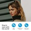 Sennheiser ACCENTUM Open Wireless Earbuds, Open Ear Buds Design, OTW1C - Cream