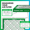 Filterbuy 20x20x1 Air Filter MERV 11 Superior Pet & Allergy Defense (2-Pack) New