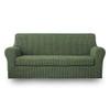 NICEEC Sofa Slipcover Full Cover Easy Fitted Universal (3 Seater Olive) New