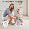 Toddler Potty, Gromast Baby Potty Training Toilet with Padded PU Seat - Purple New