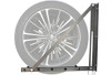 MaxxHaul Adjustable Wall Mount Folding Tire Rack 32 to 48 Inch Width 70489 New