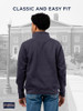 Jansport NCAA Officially Licensed Rival Zip Up Sweatshirt Unisex Michigan New