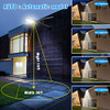 XLB-TYNFD 2000W LED Solar Street Lights Outdoor Lamp, Dusk to Dawn - Cool White New