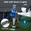 ISINWHEEL ELECTRIC SCOOTER 250W FOLDABLE, 3 SPEEDS (5/8/12 MPH) S7 - BLACK