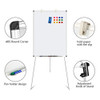 Mobile Whiteboard Double Sided Dry Erase Board Aluminum Frame B07FNCDB39 New